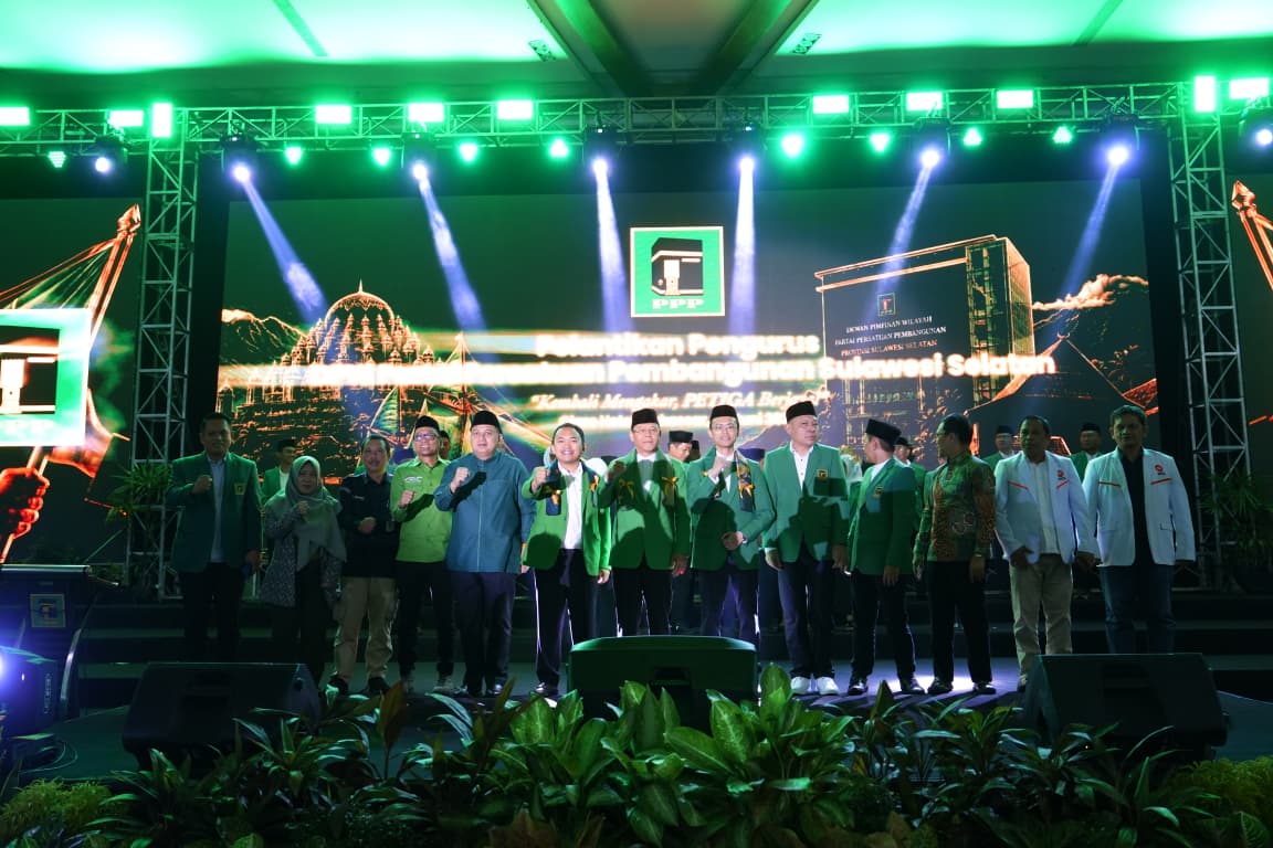 Dilantik Jadi Ketua DPW PPP Sulsel, Ilham Usung Semangat Kebangkitan Partai