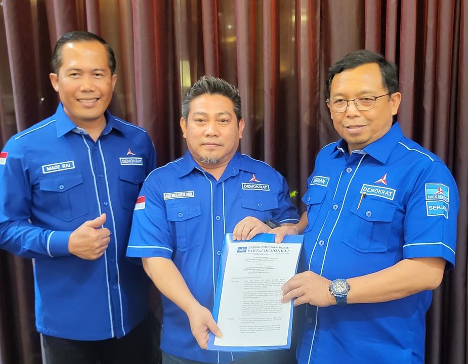 AHY Percayakan Andi Muzakkir Aqil Jabat Plt Ketua Demokrat Makassar