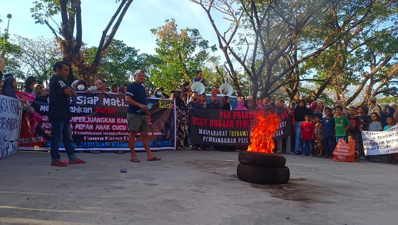 Demo Lagi, GERAM PLTSa Klaim 3.000 Warga Tolak Lokasi PSEL Tamalanrea