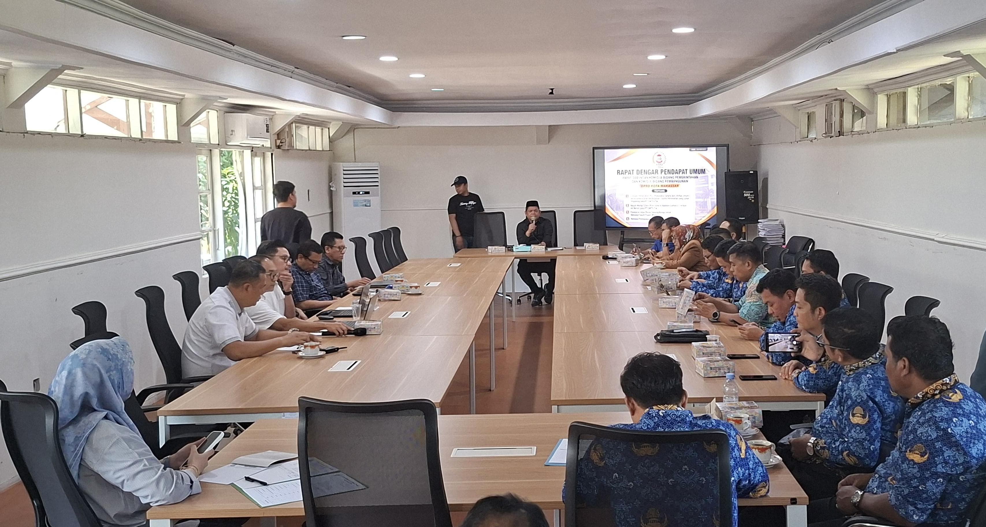 DPRD Makassar Ancam Buatkan Pansus ke GMTD Bila Tak Tuntaskan Persoalan PSU
