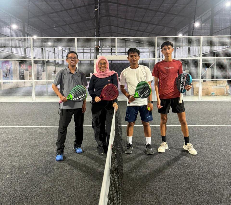 HPN 2026 Ala Kiki PSI, Wartawan Diajak Olahraga Padel