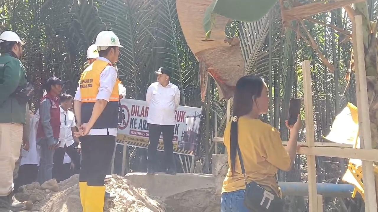 Jembatan Kaccia Dibangun Permanen, Appi Targetkan Rampung Kurang dari 100 Hari