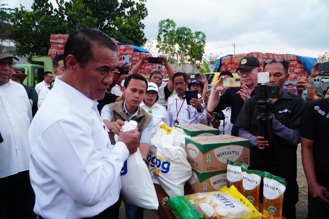 Mentan Amran Gercep Tangani Bencana NTT, Stok Beras Dipastikan Aman hingga Setahun