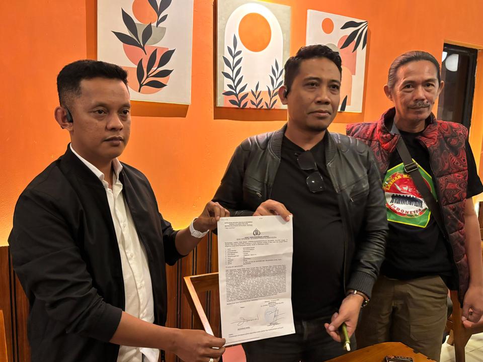 Ombas Mencari Keadilan, Laporkan Dugaan Sumpah Palsu ke Polda Sulsel