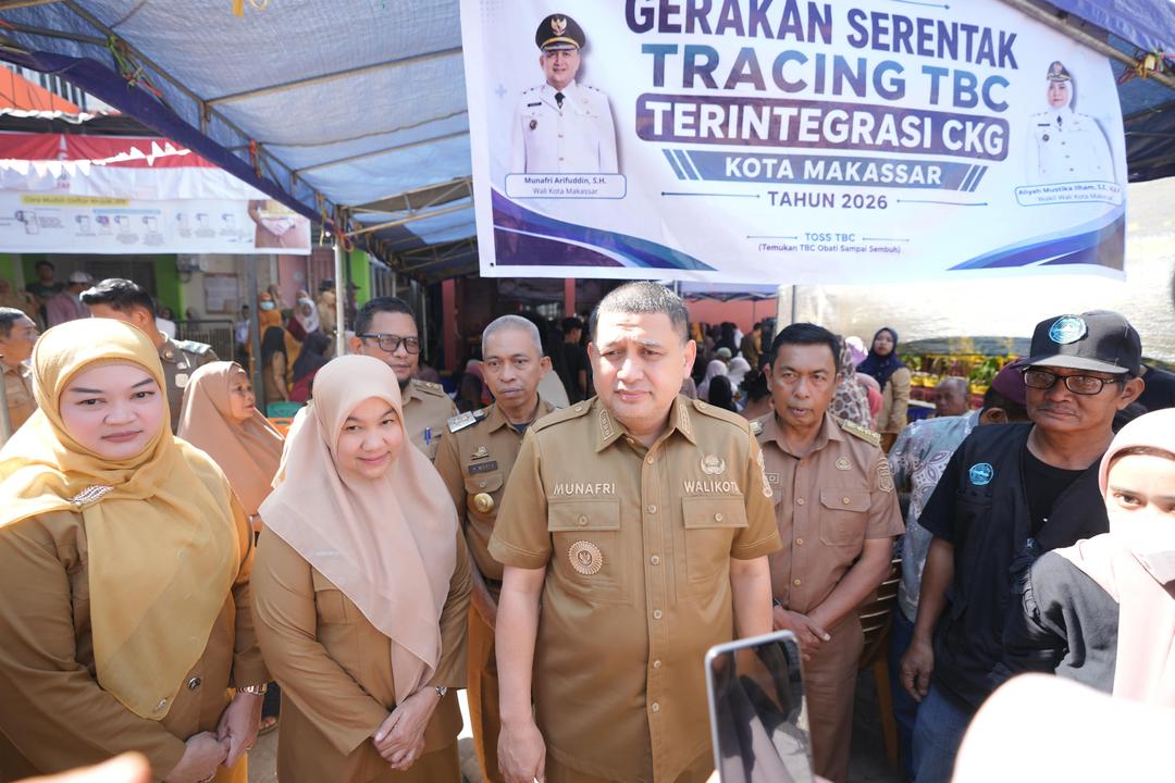 Pemkot Makassar Perluas Tracing TBC ke 339 Titik, CKG Jadi Bagian Strategi Deteksi Dini