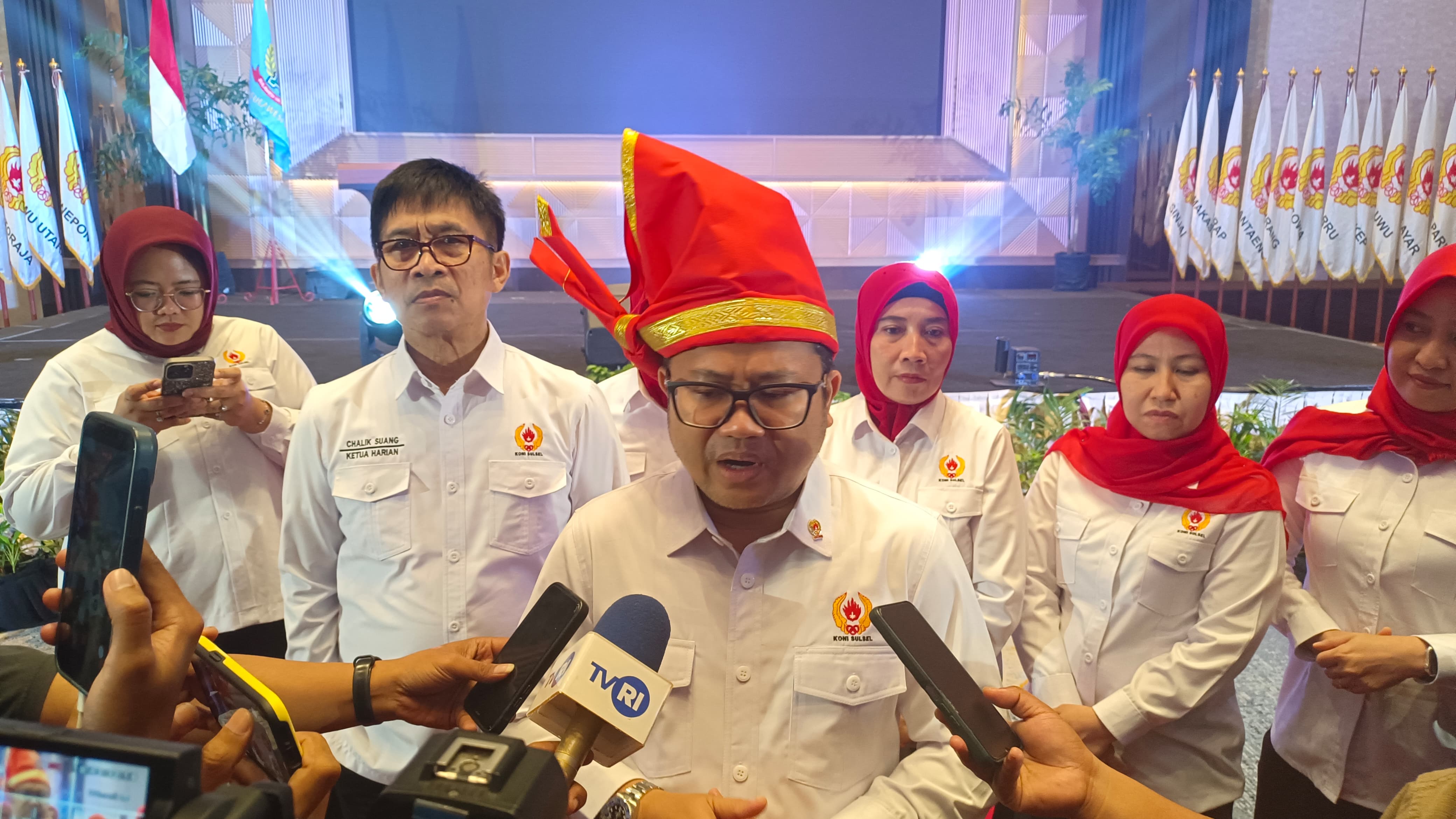 Pengurus KONI Sulsel 2025-2029 Dilantik, Wawan Pasang Target Besar di PON NTT-NTB