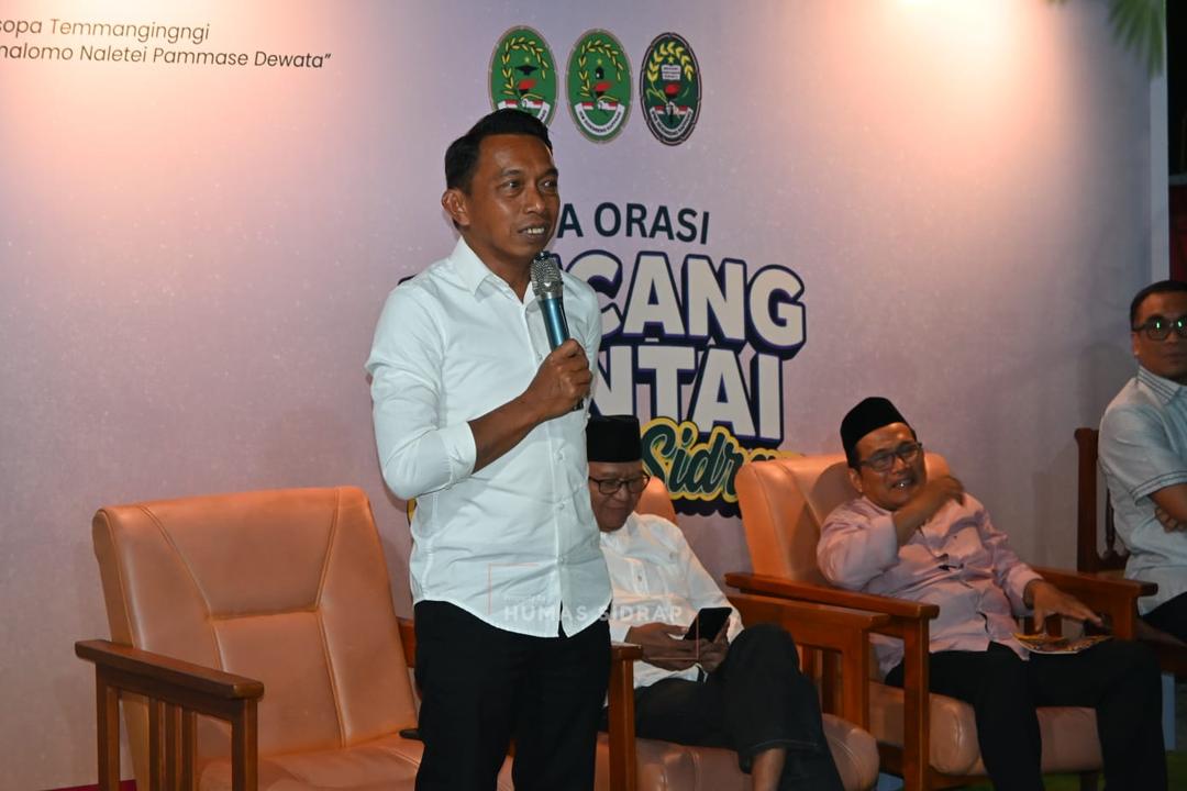Syaharuddin Alrif Ingin Wajah Sidrap Dikenal Lewat Karya, Bukan Stigma