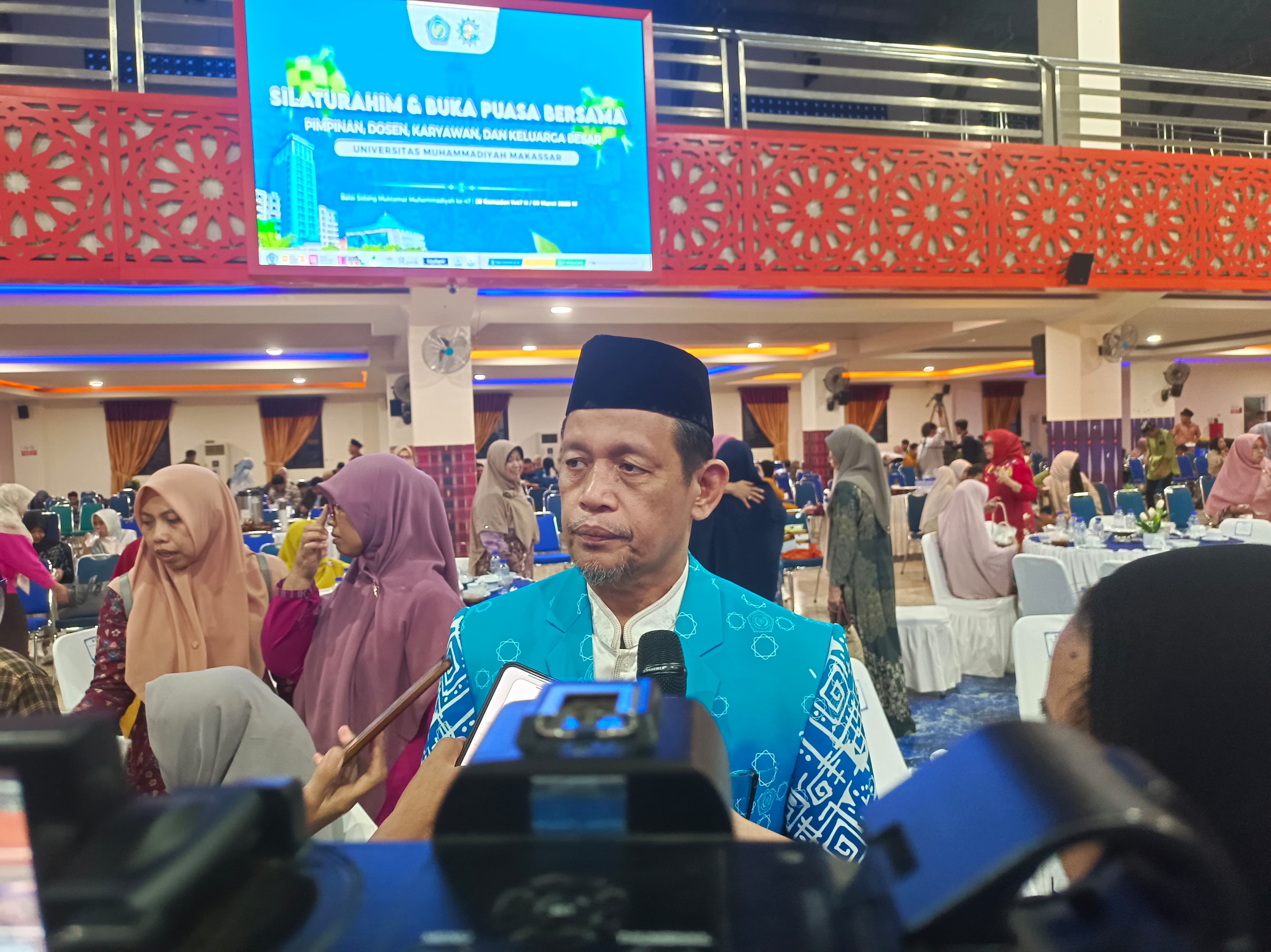 Unismuh Makassar Gelar Bukber, Rektor Tekankan Pentingnya Mengingat Sejarah Kampus
